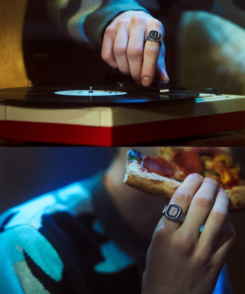 CASIO(カシオ)の「CASIO/カシオ 時計 CASIO RING WATCH リングウォッチ CRW-001-1JR(デジタル腕時計・メンズ・シルバー・FREE)」の12枚目の写真