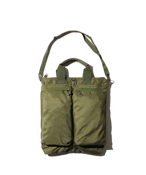 MILITARY(ミリタリー)の「MILITARY REPRODUCT / ミリタリーリプロダクト 3WAY FLYER'S HELMET BAG ヘルメットバッグ リュック ショルダーバッグ(ボストンバッグ・メンズ・ネイビー/オリーブ/ブラック・FREE)」の3枚目の写真