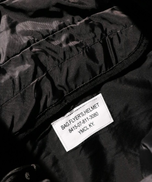 MILITARY(ミリタリー)の「MILITARY REPRODUCT / ミリタリーリプロダクト 3WAY FLYER'S HELMET BAG ヘルメットバッグ リュック ショルダーバッグ(ボストンバッグ・メンズ・ネイビー/オリーブ/ブラック・FREE)」の8枚目の写真