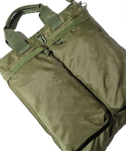 MILITARY(ミリタリー)の「MILITARY REPRODUCT / ミリタリーリプロダクト 3WAY FLYER'S HELMET BAG ヘルメットバッグ リュック ショルダーバッグ(ボストンバッグ・メンズ・ネイビー/オリーブ/ブラック・FREE)」の15枚目の写真