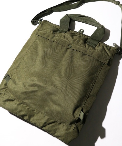 MILITARY(ミリタリー)の「MILITARY REPRODUCT / ミリタリーリプロダクト 3WAY FLYER'S HELMET BAG ヘルメットバッグ リュック ショルダーバッグ(ボストンバッグ・メンズ・ネイビー/オリーブ/ブラック・FREE)」の17枚目の写真