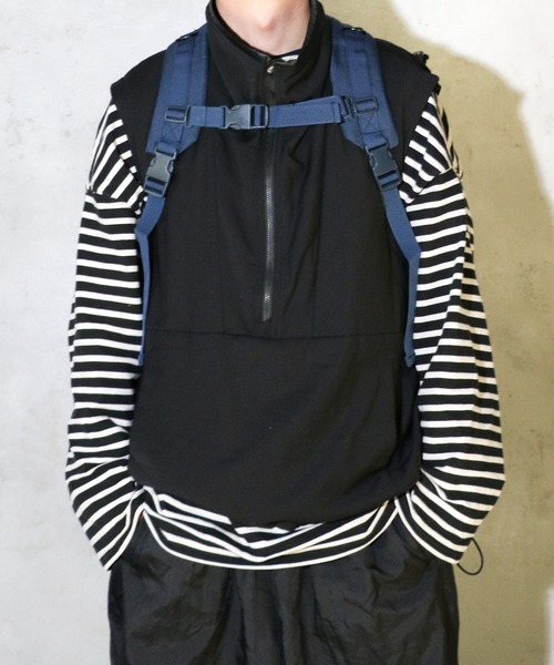 MILITARY(ミリタリー)の「MILITARY REPRODUCT / ミリタリーリプロダクト 3WAY FLYER'S HELMET BAG ヘルメットバッグ リュック ショルダーバッグ(ボストンバッグ・メンズ・ネイビー/オリーブ/ブラック・FREE)」の20枚目の写真