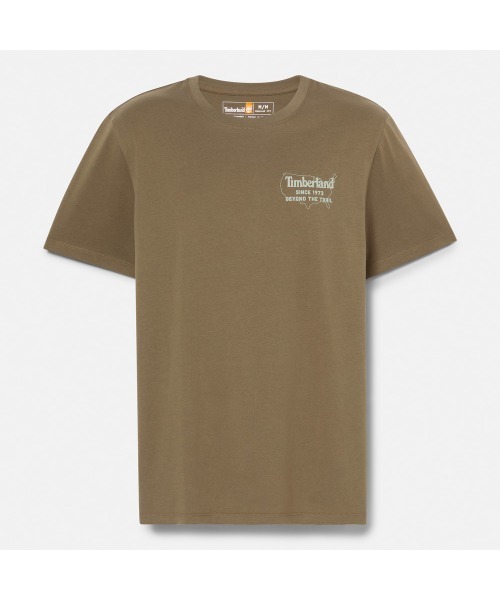 Timberland(ティンバーランド)の「メンズ 半袖 バック グラフィック Tシャツ(Tシャツ/カットソー・メンズ・カーキ・XX-LARGE/XXX-LARGE/X-SMALL/X-LARGE/SMALL/MEDIUM/LARGE)」の4枚目の写真