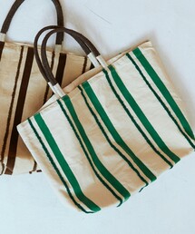 Freada（フリーダ）の「beej/ビージ Embroidery & Flocky Big tote bag/刺繍 フロッキー プリント ビッグトートバッグ　限定展開（トートバッグ・メンズ）」