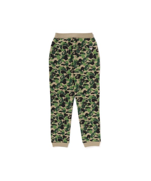 A BATHING APE(アベイシングエイプ)の「ABC CAMO APE & MILO ONE POINT SWEAT PANTS(スウェットパンツ・キッズ・ピンク/グリーン/ブルー・160/150)」の4枚目の写真