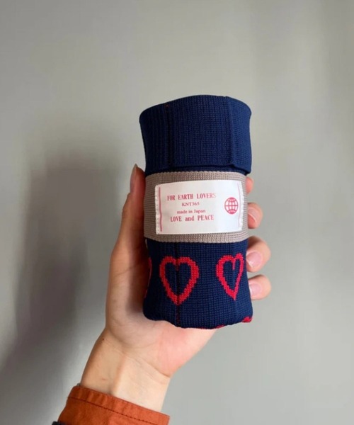 KNT365(ケイエヌティサンロクゴ)の「Co-Knitty Heart(ハンドバッグ・レディース・コーラルピンク/レッド・FREE)」の5枚目の写真