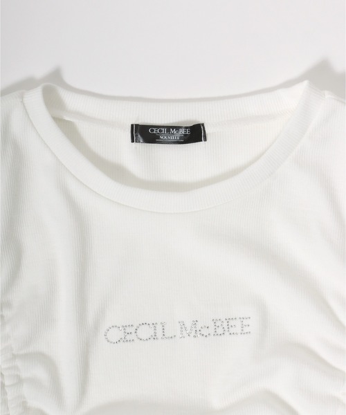 セール】CECIL McBEE（セシルマクビー）ギャザードロストリボン ライン