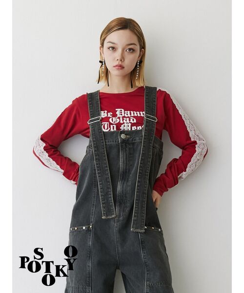 something×PosTokyo】マルチWAYオールインワン（つなぎ/オールインワン