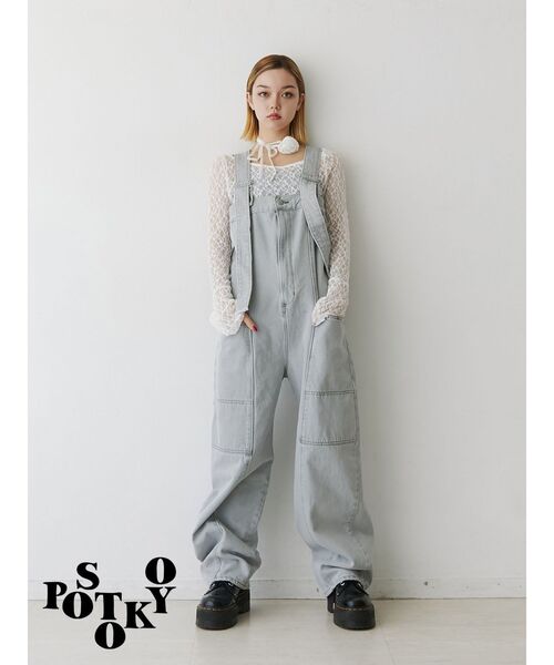 something×PosTokyo】マルチWAYオールインワン（つなぎ/オールインワン