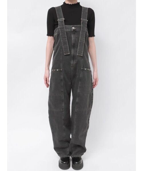 セール】【something×PosTokyo】マルチWAYオールインワン（つなぎ