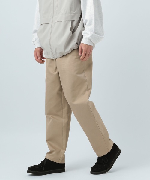 BAYFLOW(ベイフロー)の「フリースタイルイージーパンツ(チノパンツ・メンズ・ブラック/ネイビー/ベージュ・MEDIUM/LARGE)」の3枚目の写真