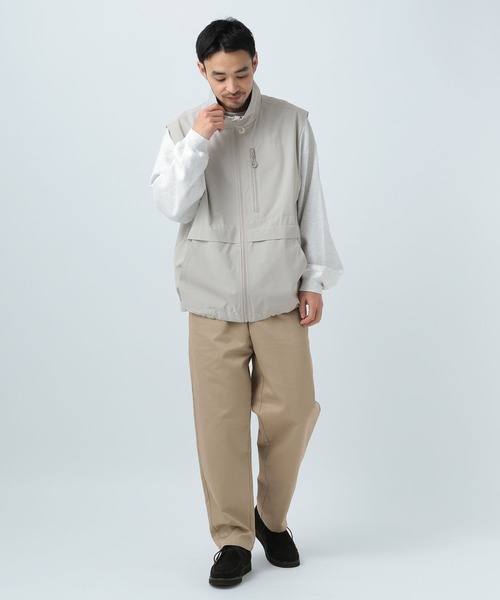 BAYFLOW(ベイフロー)の「フリースタイルイージーパンツ(チノパンツ・メンズ・ブラック/ネイビー/ベージュ・MEDIUM/LARGE)」の14枚目の写真