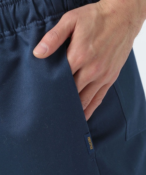 BAYFLOW(ベイフロー)の「フリースタイルイージーパンツ(チノパンツ・メンズ・ブラック/ネイビー/ベージュ・MEDIUM/LARGE)」の8枚目の写真