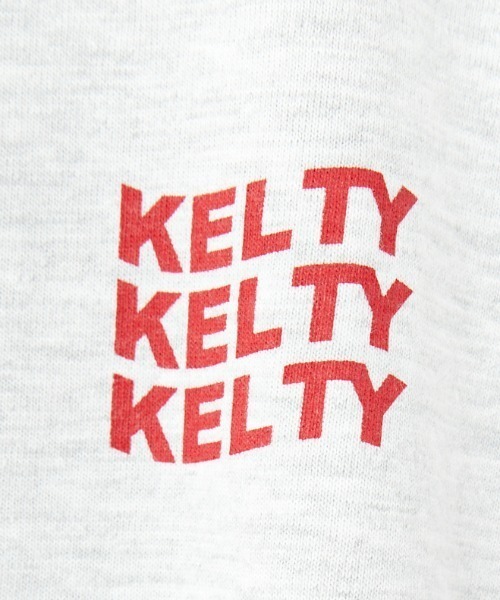 KELTY（ケルティ）の「[KELTY/ケルティ] 別注 マウンテンロゴ バックプリントTシャツ（Tシャツ/カットソー・レディース・サックスブルー/アッシュグレー/ホワイト/スミクロ/ネイビー・XS/S/M/L）」の14枚目の写真