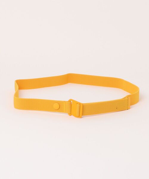 THE NORTH FACE(ザノースフェイス)の「【THE NORTH FACE/ザ ノースフェイス】NT WEAVING BELT(ベルト・メンズ・ブラック/イエロー系その他/グレー・FREE)」の5枚目の写真