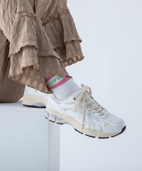 ASFVLT（アスファルト）の「ASFVLT (アスファルト) / ローカットスニーカー CITY RUN（スニーカー・レディース・ダークグリーン/ホワイト×ブルー/ホワイト/シルバー系1/シルバー系・36/37/38/39/40/41/42/43/44/45）」の2枚目の写真