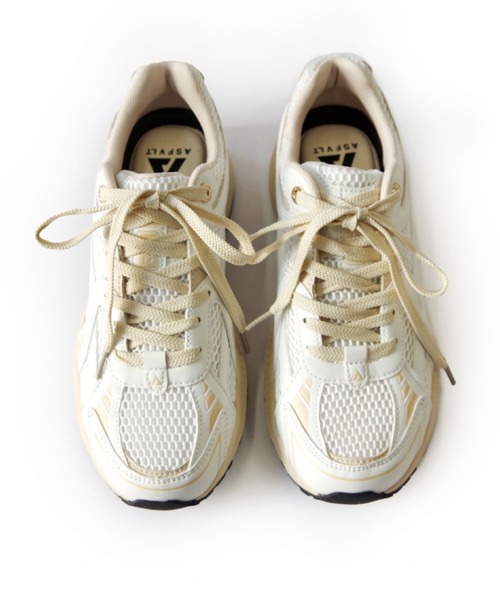 ASFVLT（アスファルト）の「ASFVLT (アスファルト) / ローカットスニーカー CITY RUN（スニーカー・レディース・ダークグリーン/ホワイト×ブルー/ホワイト/シルバー系1/シルバー系・36/37/38/39/40/41/42/43/44/45）」の17枚目の写真