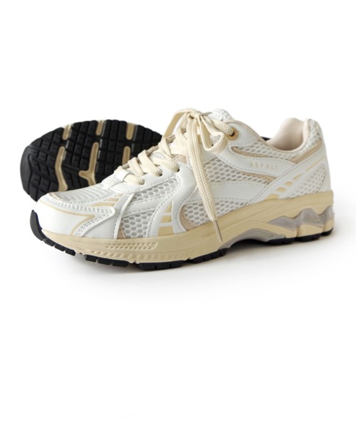 ASFVLT（アスファルト）の「ASFVLT (アスファルト) / ローカットスニーカー CITY RUN（スニーカー・レディース・ダークグリーン/ホワイト×ブルー/ホワイト/シルバー系1/シルバー系・36/37/38/39/40/41/42/43/44/45）」の19枚目の写真