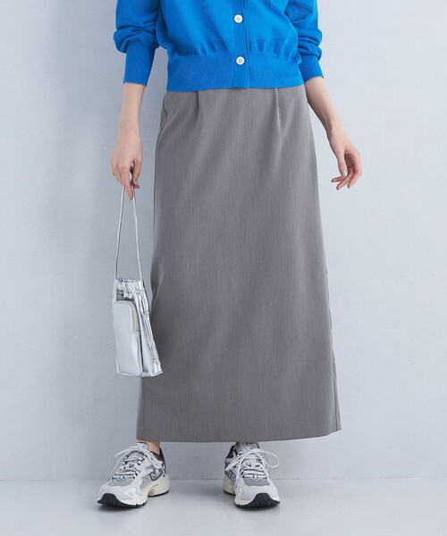 PROTAGONISTA（プロタゴニスタ）の「【別注】＜PROTAGONISTA＞ロゴ タイト スカート（スカート・レディース・ベージュ/グレー・FREE）」の2枚目の写真