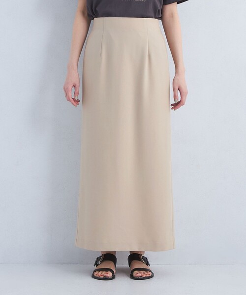 PROTAGONISTA（プロタゴニスタ）の「【別注】＜PROTAGONISTA＞ロゴ タイト スカート（スカート・レディース・ベージュ/グレー・FREE）」の9枚目の写真
