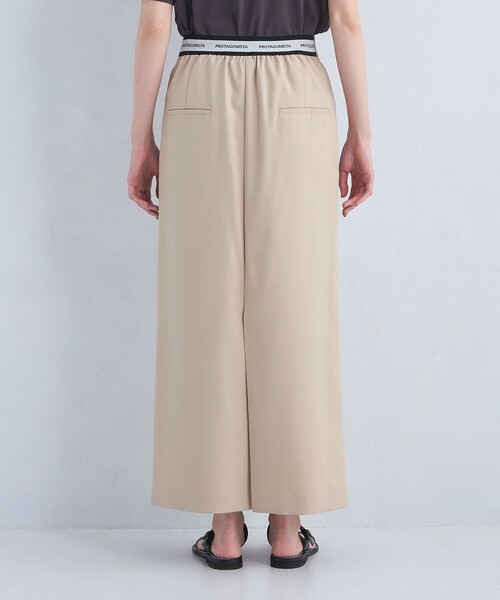 PROTAGONISTA（プロタゴニスタ）の「【別注】＜PROTAGONISTA＞ロゴ タイト スカート（スカート・レディース・ベージュ/グレー・FREE）」の11枚目の写真