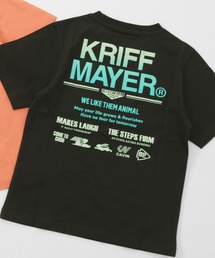 KRIFF MAYER Kid's Collection（クリフメイヤーキッズコレクション）の「【綿100％】楽LUCK-T(ロゴ)（Tシャツ/カットソー）」
