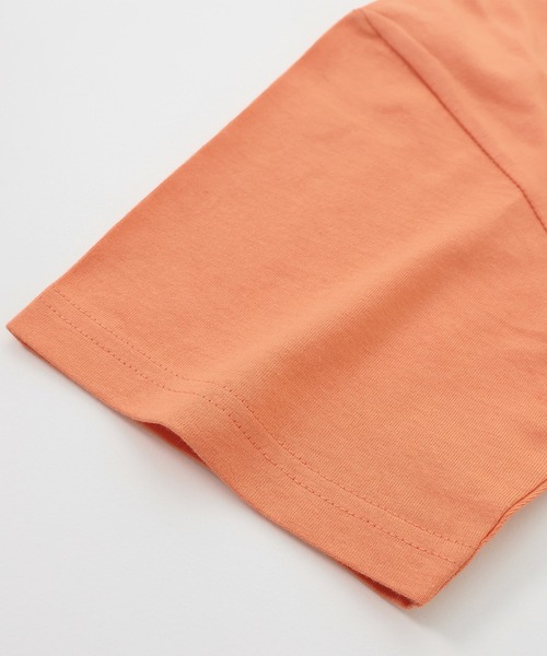 KRIFF MAYER Kid's Collection(クリフメイヤーキッズコレクション)の「【綿100%】楽LUCK-T(ロゴ)(Tシャツ/カットソー・キッズ・オフホワイト/チャコール/オレンジ/ネイビー/ライトグリーン・120/130/140/150/160/170)」の12枚目の写真
