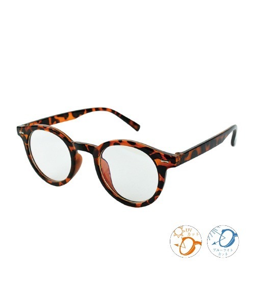 ALTROSE（アルトローズ）の「ボストンメガネ（メガネ・レディース・クリア/ブラック/ブラウン・FREE）」の8枚目の写真