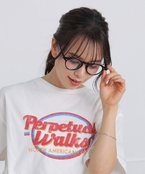 ALTROSE（アルトローズ）の「ボストンメガネ（メガネ・レディース・クリア/ブラック/ブラウン・FREE）」の10枚目の写真