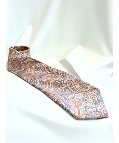 Sakka(サッカ)の「ペイズリーネクタイ(ネクタイ・メンズ・ブルー/ダークグリーン/イエロー/ダークオレンジ/ボルドー/シャーベット/ライトブルー/ライトパープル・FREE)」の21枚目の写真