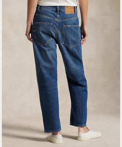 POLO RALPH LAUREN（ポロ ラルフ ローレン）の「リラックス テーパード ジーンズ（デニムパンツ・レディース・ブルー・29R/28R/27R/26R/25R/24R）」の7枚目の写真