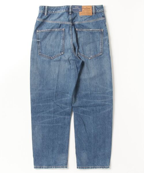 POLO RALPH LAUREN（ポロ ラルフ ローレン）の「リラックス テーパード ジーンズ（デニムパンツ・レディース・ブルー・29R/28R/27R/26R/25R/24R）」の4枚目の写真