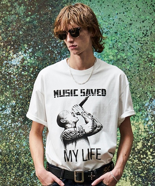 MSML（エムエスエムエル）の「SCREAM T SHIRT（Tシャツ/カットソー・メンズ・ホワイト・XL/L/M/S）」の6枚目の写真