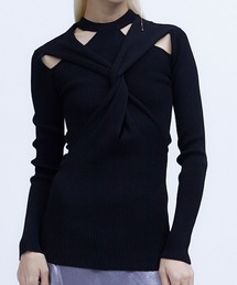 TWIST KNIT TOPS / ツイストニットトップス