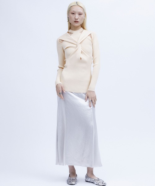 TWIST KNIT TOPS / ツイストニットトップス（その他トップス