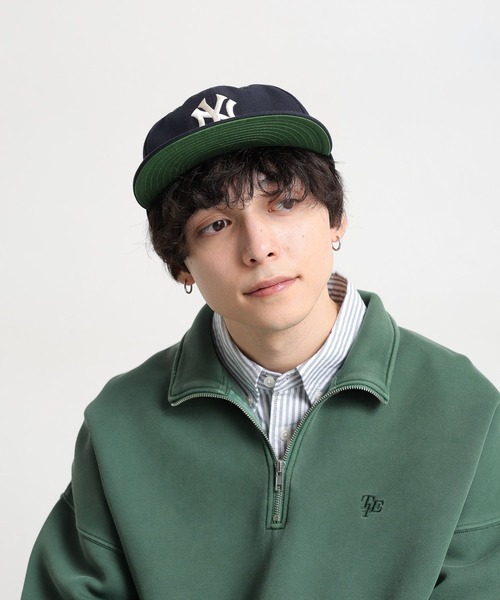 NEW ERA（ニューエラ）の「【NEW ERA/ニューエラ】RC950/MLB CAP（キャップ・メンズ・ネイビー・FREE）」の4枚目の写真