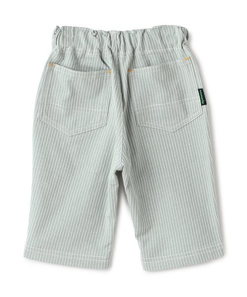 kladskap(クレードスコープ)の「ワンポイント刺しゅうストライプ6分丈パンツ(その他パンツ・キッズ・ライトカーキ/トップグレー・90cm/100cm/110cm/120cm/130cm)」の3枚目の写真