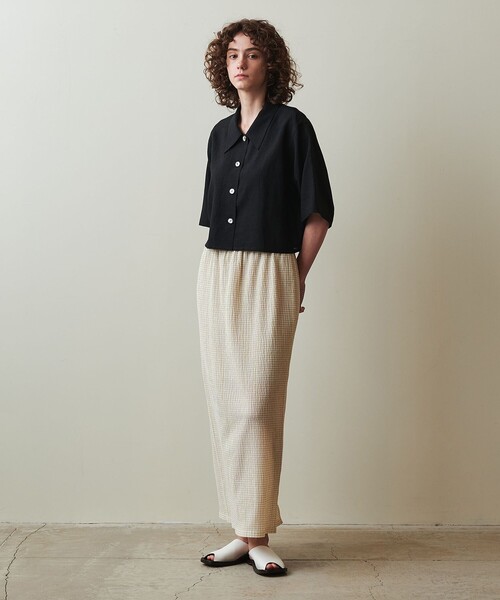 未使用に近いSteven Alan スティーブンアラン ショートスリーブブラウス Steven Alan＞ショートスリーブ シャツ（シャツ/ブラウス