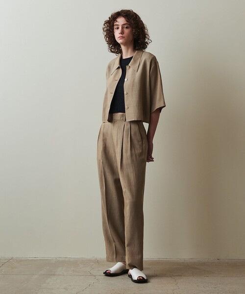 【 Steven Alan 】ショートスリーブジャケット Steven Alan（スティーブンアラン）の「＜Steven Alan＞ショート