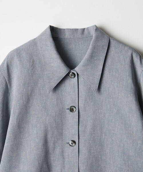 Steven Alan（スティーブンアラン）の「＜Steven Alan＞ショートスリーブ シャツ（シャツ/ブラウス・レディース・ブラック/ライトブルー/ベージュ・M/S）」の15枚目の写真