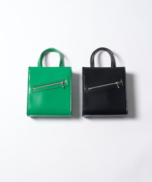 Lui's（ルイス）の「【Neucon/ニューコン】2way ショルダーショッパーバッグ（ショルダーバッグ・メンズ・ブラック/グリーン・FREE）」の14枚目の写真