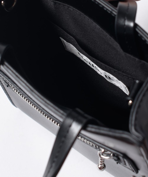 Lui's（ルイス）の「【Neucon/ニューコン】2way ショルダーショッパーバッグ（ショルダーバッグ・メンズ・ブラック/グリーン・FREE）」の11枚目の写真