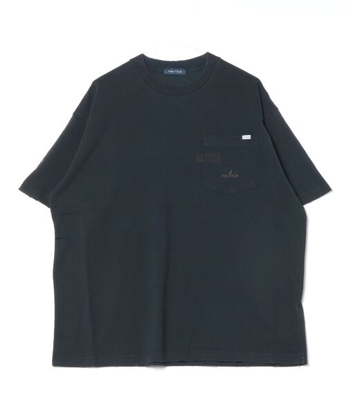 NAUTICA/ノーティカ Mix Color Indigo S/S Tee/ミックスカラー インディゴ ショートスリーブTシャツ