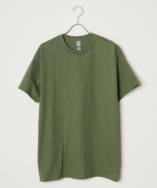 GILDAN（ギルダン）の「【GILDAN】ギルダン/ 色・サイズ展開豊富 クルーネック Tシャツ ウルトラコットン100% 6.0oz ベーシック無地カットソー ビッグサイズ ヘビーウェイト 2026年春夏（Tシャツ/カットソー・レディース・カーキ/オリーブ/ライトブルー/イエロー系その他/ライトピンク/ダークグリーン/ダークブラウン/ライム/パープル/チャコール/ロイヤルブルー/ライトパープル/オレンジ/ネイビー/ブラック/ホワイト/ナチュラル・S/M/L/XL）」の7枚目の写真