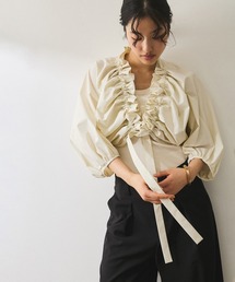 【サステナブル】ブラウスセットタンクトップ