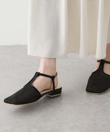 SENSE OF PLACE by URBAN RESEARCH | Tストラップメッシュサンダル(パンプス)