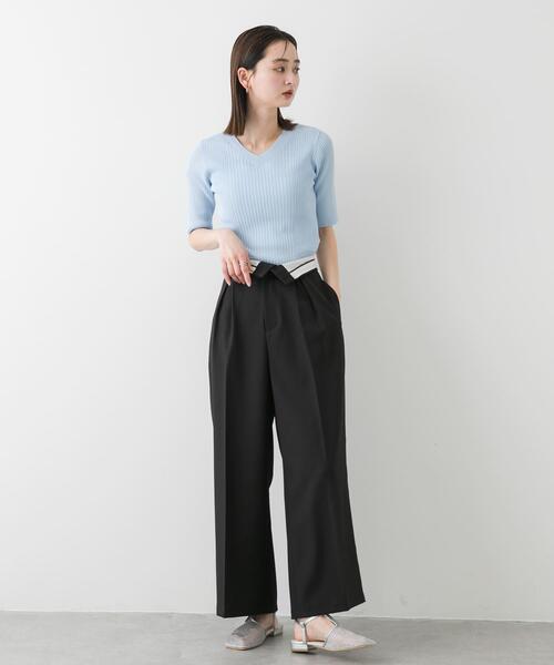 SENSE OF PLACE by URBAN RESEARCH(センスオブプレイスバイアーバンリサーチ)の「Tストラップメッシュサンダル(パンプス・レディース・ブラック/シルバー/ゴールド・SMALL/MEDIUM/LARGE)」の7枚目の写真