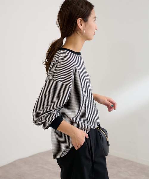 FRAMeWORK｜マルチボーダーロンT | Rakuten Fashion(楽天