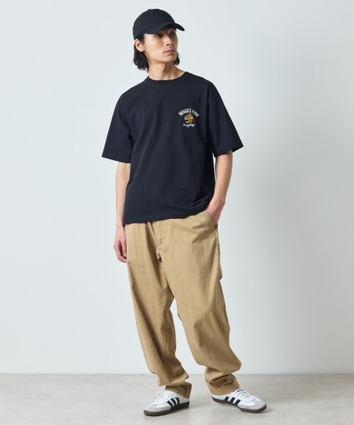 セール】WEB限定 ビッグシルエット カラーボーダー 半袖 Tシャツ