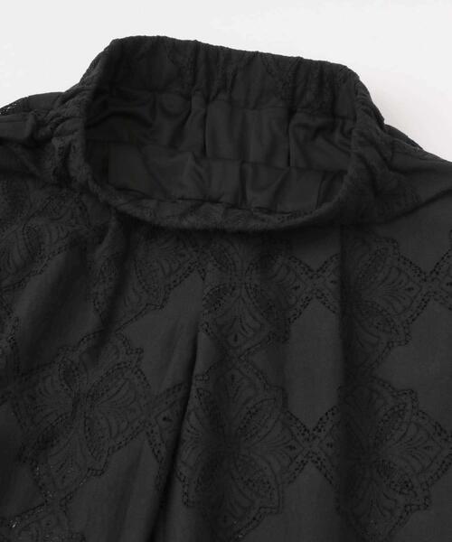 F by ROSSO（エフバイロッソ）の「F by ROSSO　レースイージーパンツ（その他パンツ・レディース・ブラック/オフホワイト・36/38）」の6枚目の写真